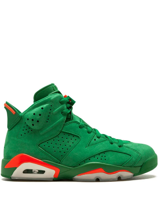 Air Jordan 6 Retro Nrg Green Suede Gatorade Sneakers