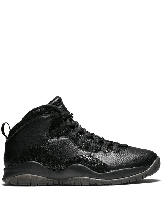 Air Jordan 10 Retro Ovo Black/Metallic Gold Sneakers