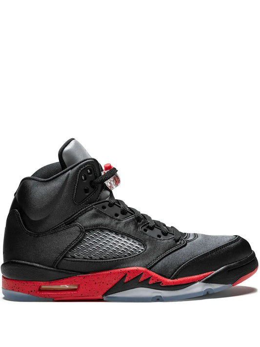 Air Jordan 5 Retro Satin Bred Sneakers