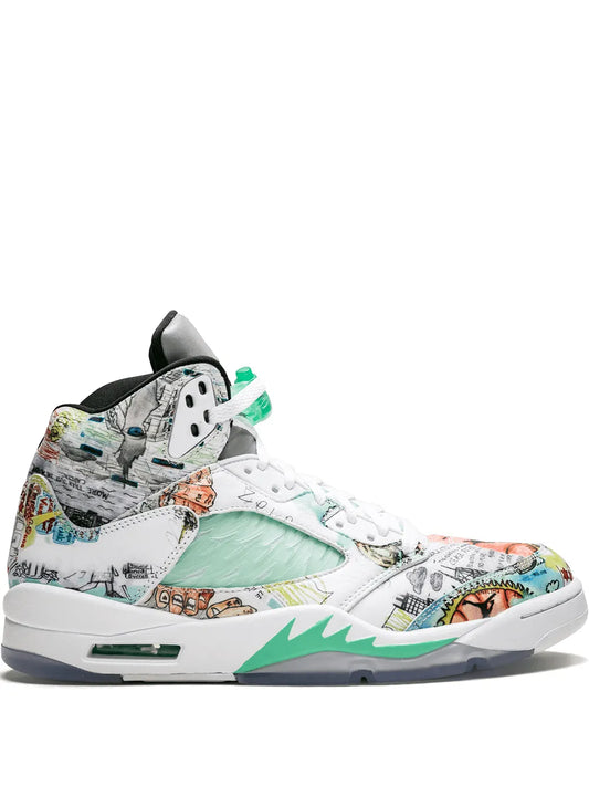 Air Jordan 5 Retro Wings Sneakers