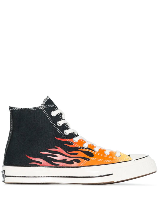 Converse Chuck 70 Flame-Print Sneakers