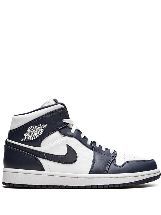 Air Jordan 1 Mid Obsidian Sneakers