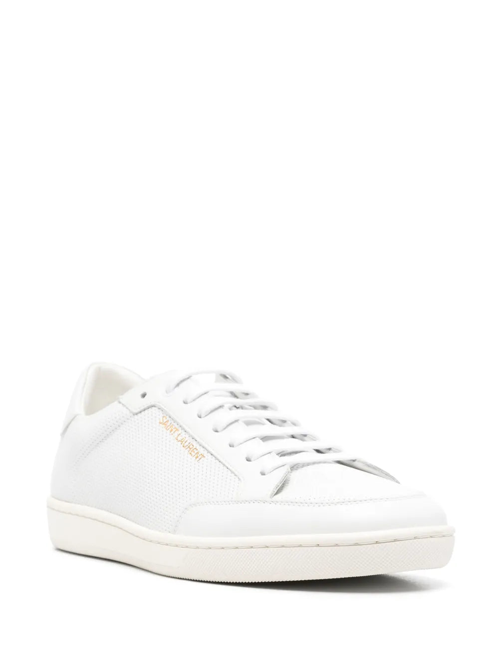 Saint Laurent Court Classic Sl/10 Leather Sneakers