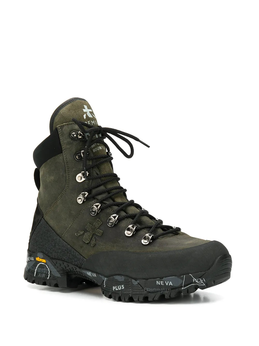 Premiata Lace-Up Treck Sneakers