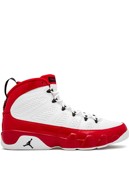 Air Jordan 9 White/Red/Black Sneakers
