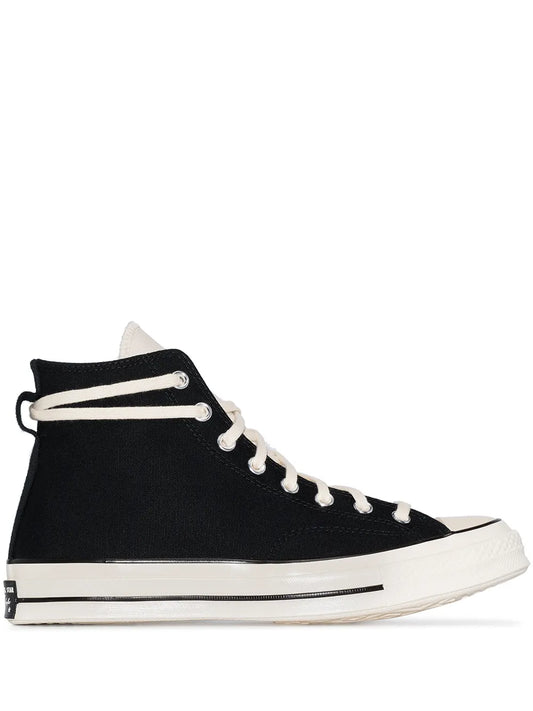 Converse X Fear Of God Chuck 70 Hi Black Sneakers
