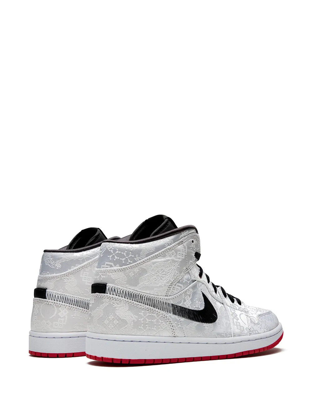 Jordan X Edison Chen Air Jordan 1 Mid Fearless - Clot Silk Sneakers