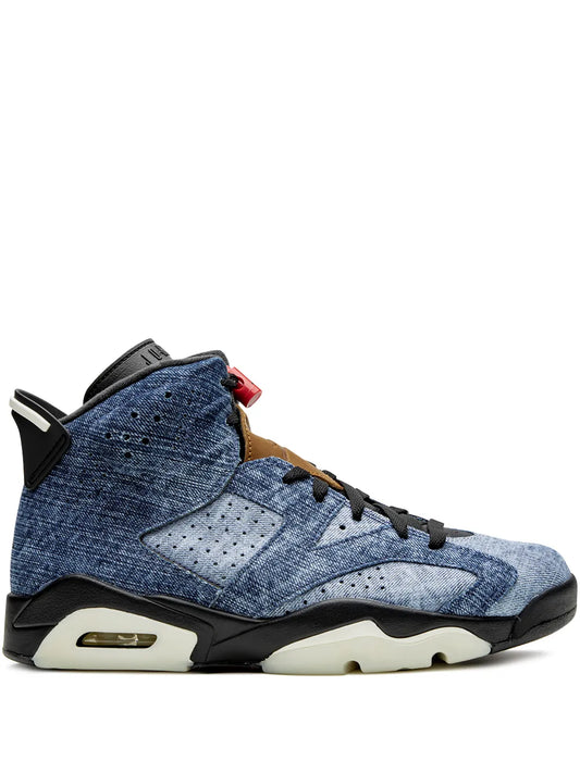 Air Jordan 6 Washed Denim Sneakers
