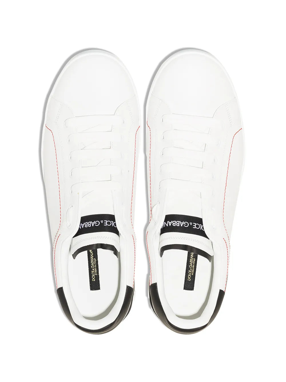 Dolce & Gabbana Portofino Leather Sneakers