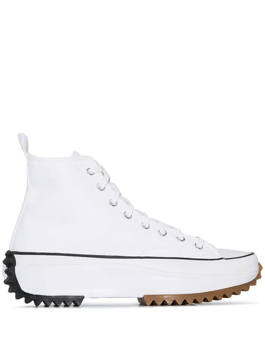 Converse Run Star Hike Hi White Sneakers