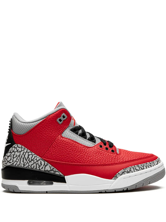 Air Jordan 3 Retro Red Cement/Unite Sneakers