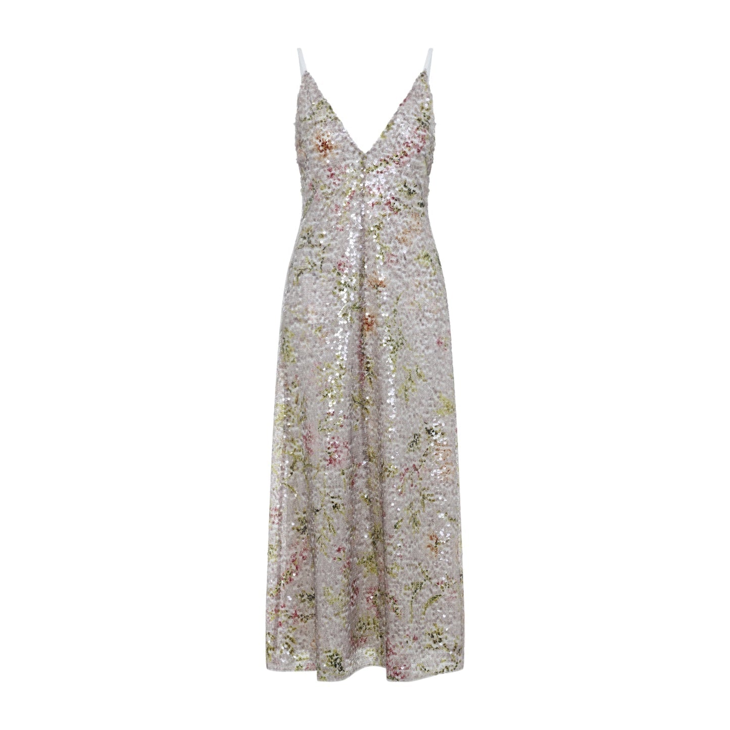 Alberta Ferretti Paillettes Long Dress Women