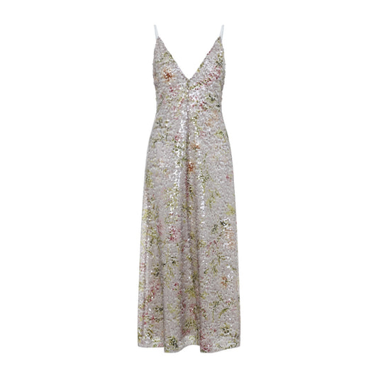Alberta Ferretti Paillettes Long Dress Women