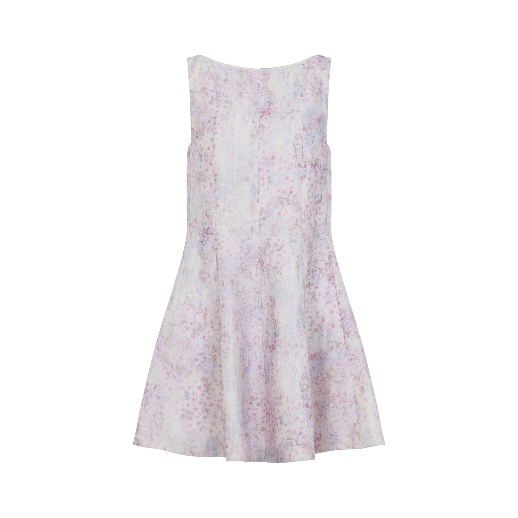 Alberta Ferretti Printed Organza Mini Dress Women