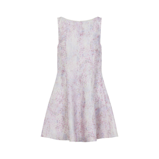 Alberta Ferretti Printed Organza Mini Dress Women