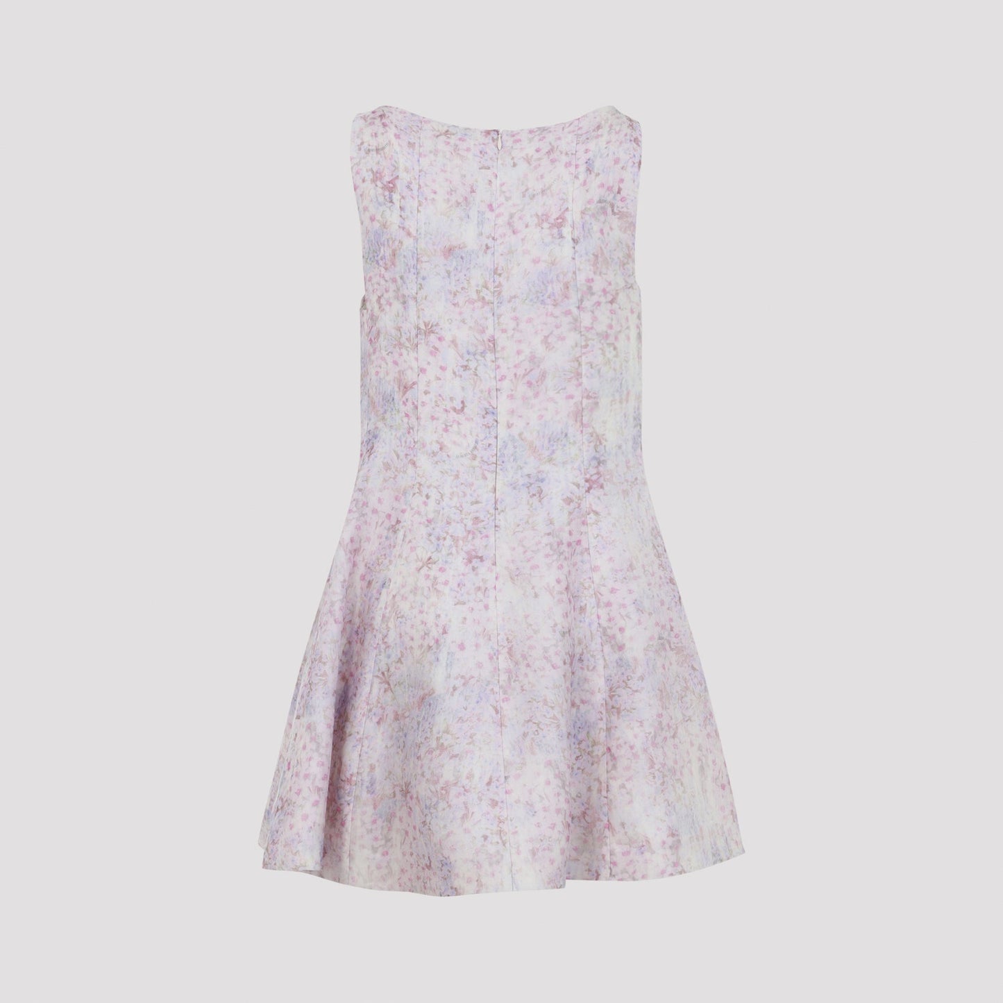 Alberta Ferretti Printed Organza Mini Dress Women