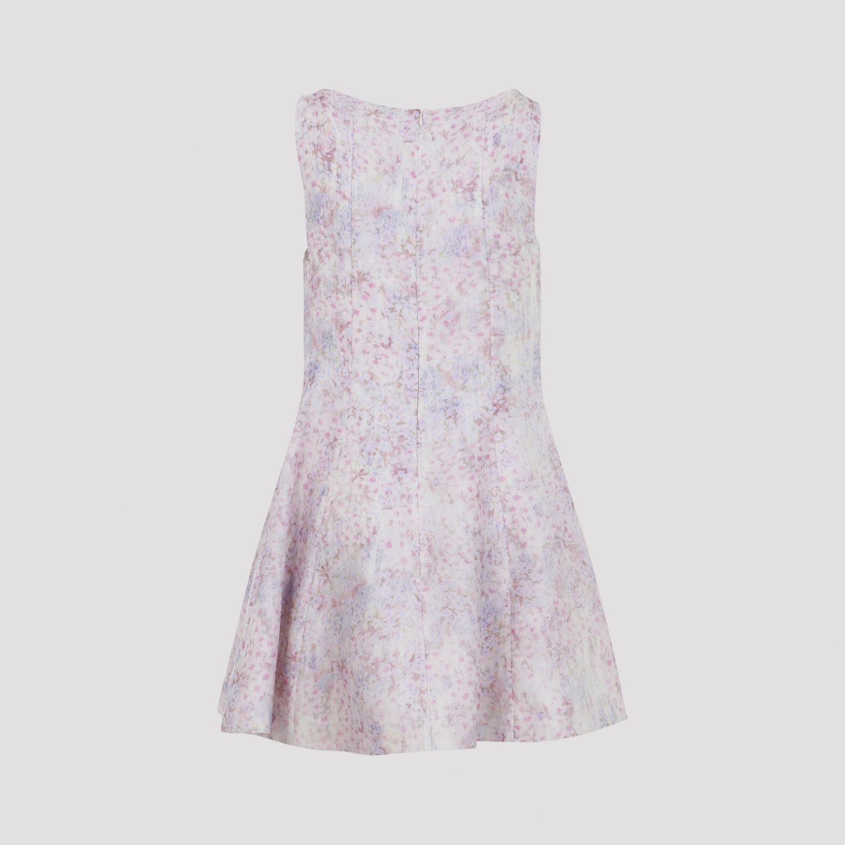 Alberta Ferretti Printed Organza Mini Dress Women