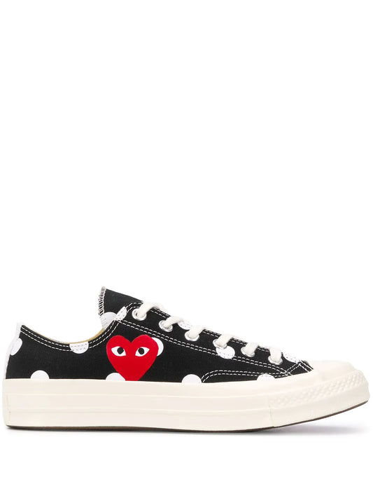 Comme Des Gar ns Play X Converse X Comme Des Garcons Chuck 70 Ox Sneakers