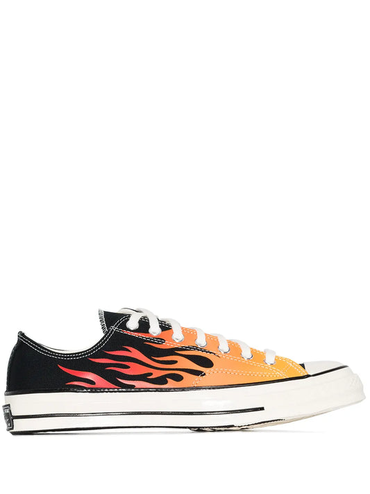 Converse Chuck 70 Ox Flames - Black Sneakers