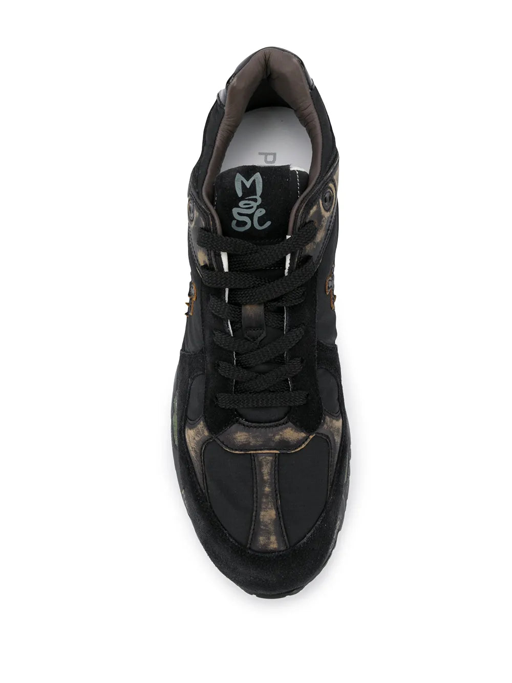 Premiata Mase Distressed-Effect Sneakers