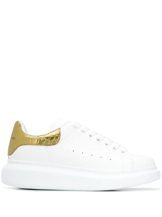 Alexander McQueen Metallic Oversized Low-Top