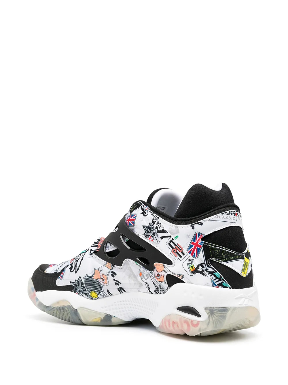 Reebok Graffiti Print Trainers