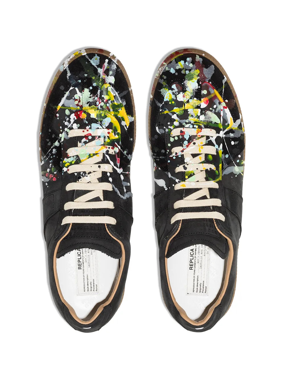 Maison Margiela Paint Replica Low-Top Sneakers