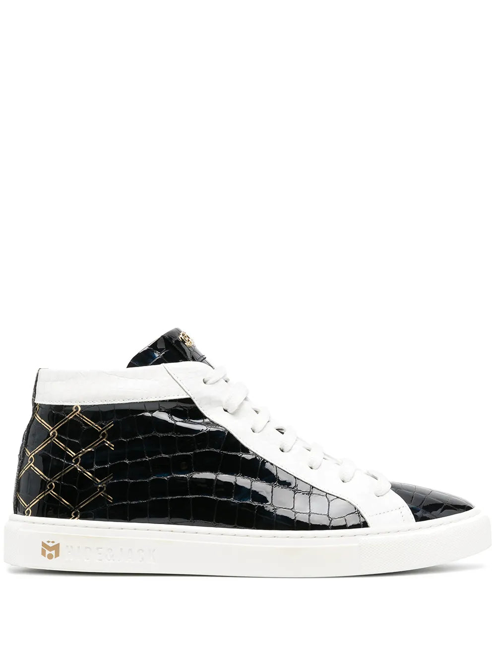 Hide&Jack X Mesut  il The Cage Leather Sneakers