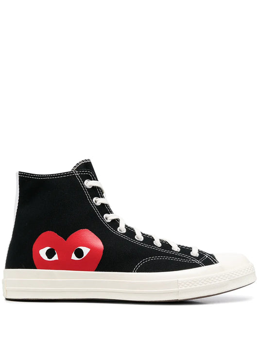 Comme Des Gar ns Play X Converse High-Top Sneakers
