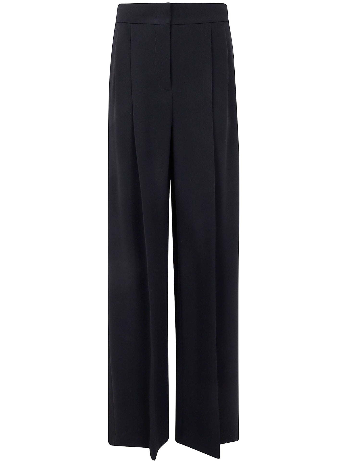 Alberta Ferretti Women Cady Stretch Wide Leg Trousers