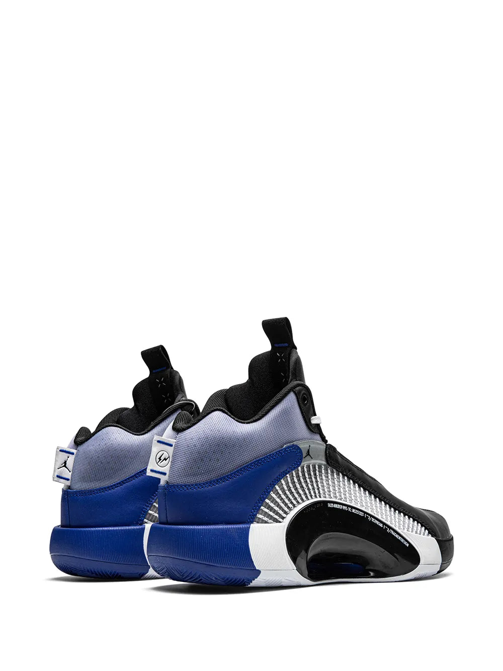 Jordan X Fragement Air Jordan 35 White/Black - Sport Blue Sneakers