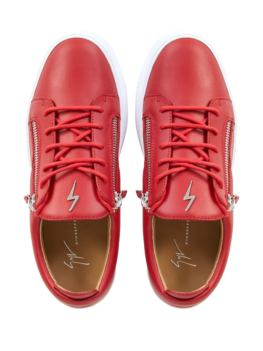 Giuseppe Zanotti Frankie Double-Zip Low-Top Sneakers