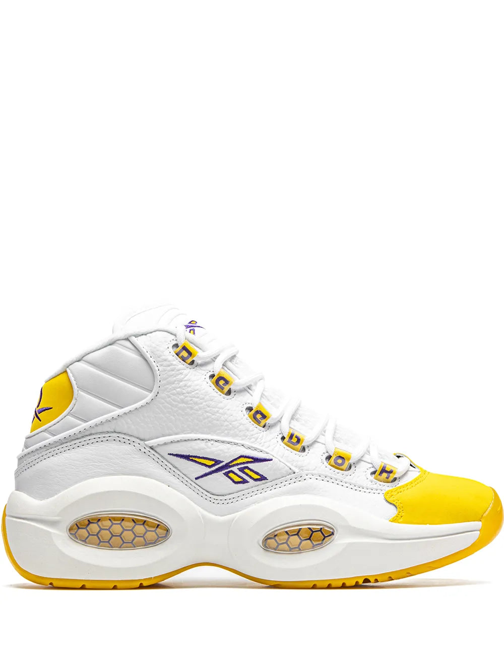 Reebok Question Mid Yellow Toe - Kobe Sneakers