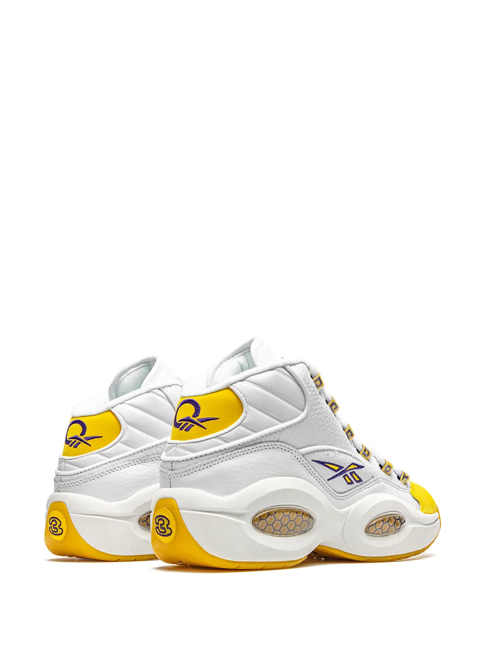 Reebok Question Mid Yellow Toe - Kobe Sneakers