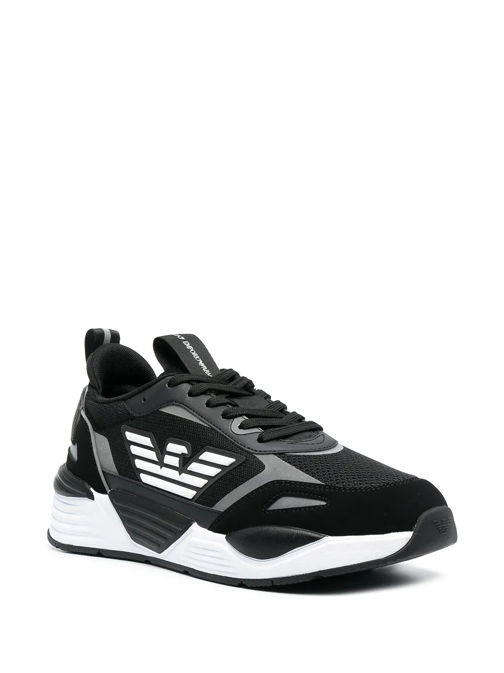 Ea7 Emporio Armani Eagle Logo Low-Top Sneakers
