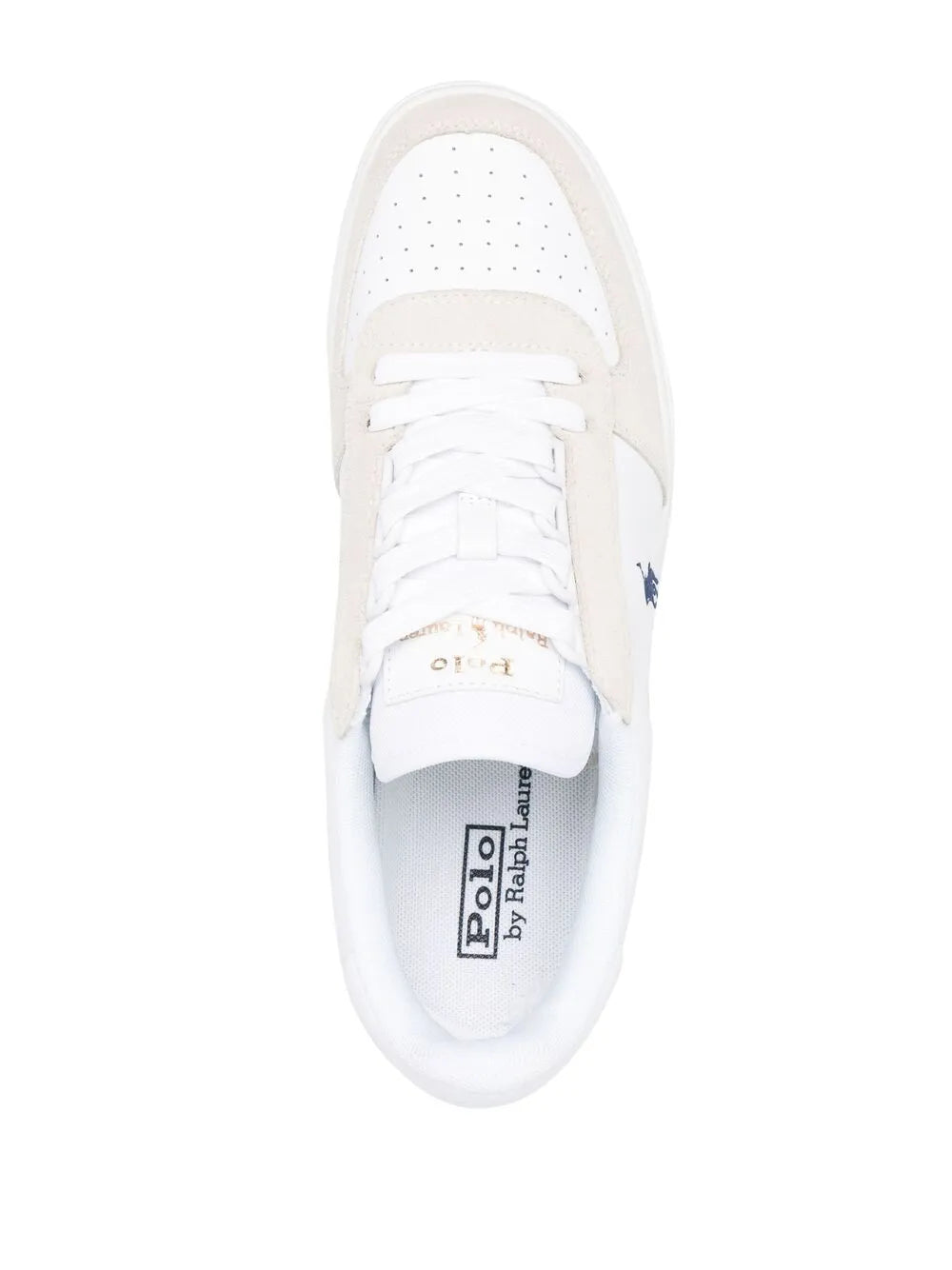 Polo Ralph Lauren Court Leather Suede Sneakers