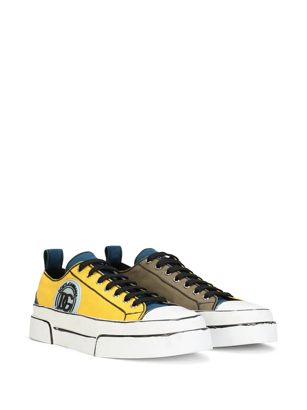 Dolce & Gabbana Portofino Light Colour-Block Sneakers