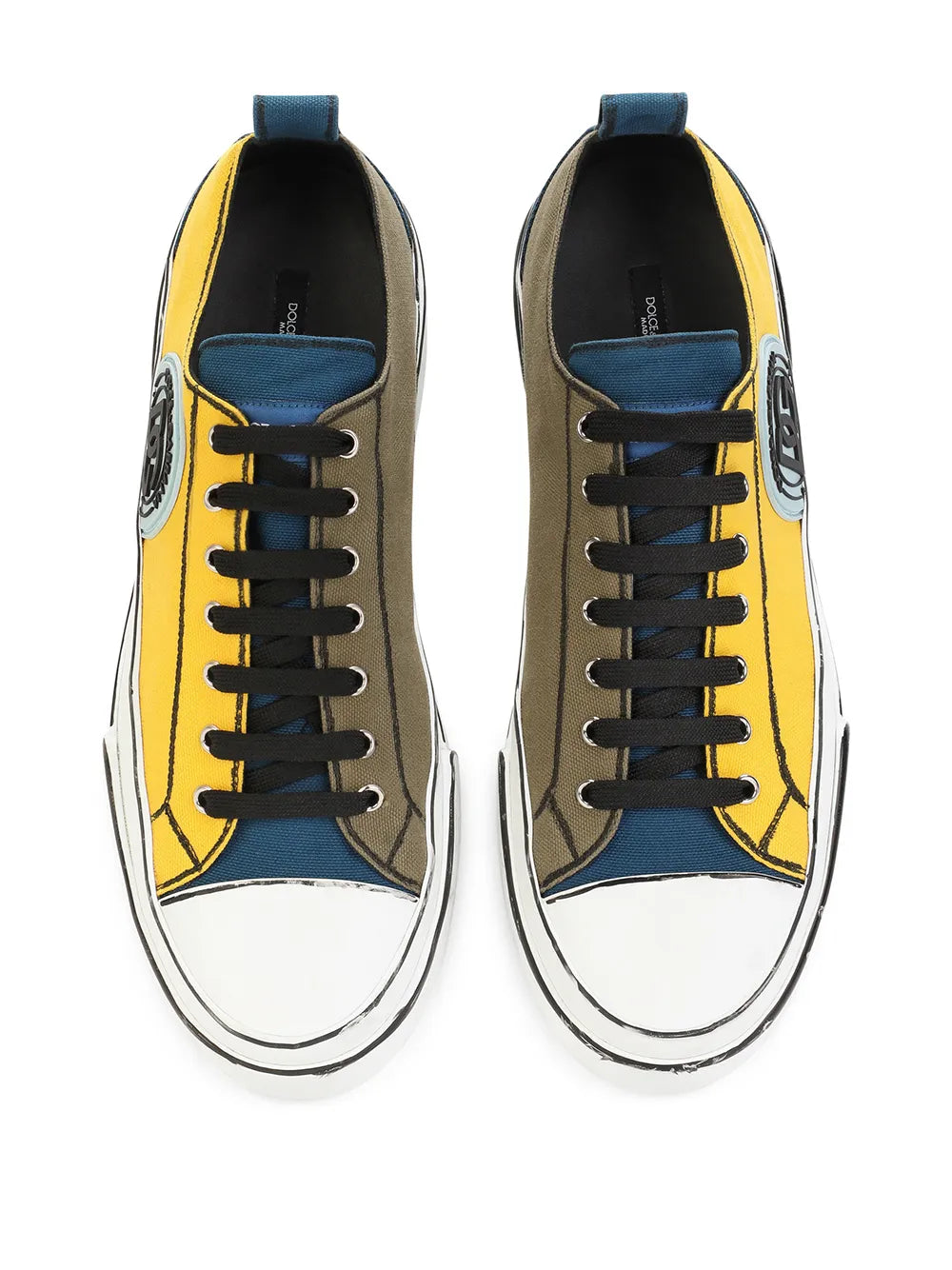 Dolce & Gabbana Portofino Light Colour-Block Sneakers