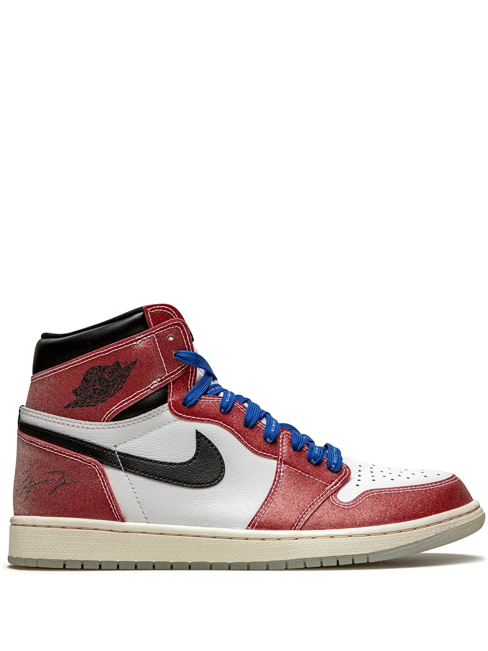 Jordan X Trophy Room Air Jordan 1 Retro High Og With Blue Laces Sneakers