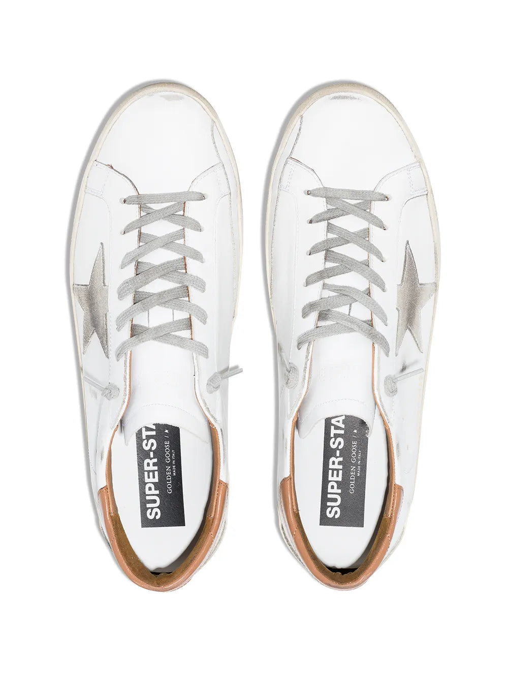 Golden Goose Super-Star Low-Top Leather Sneakers