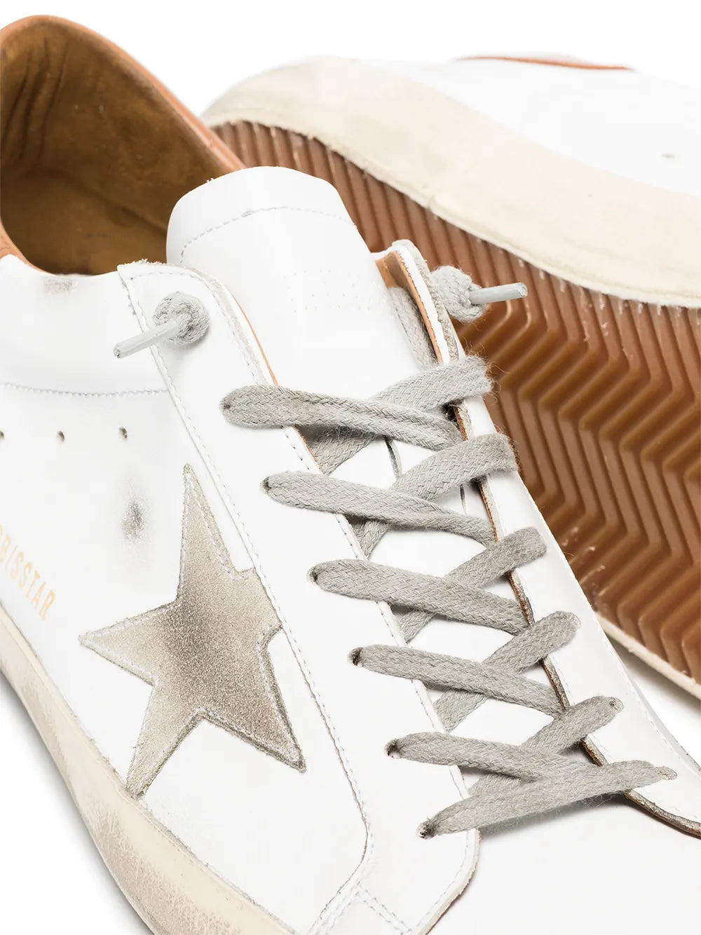 Golden Goose Super-Star Low-Top Leather Sneakers