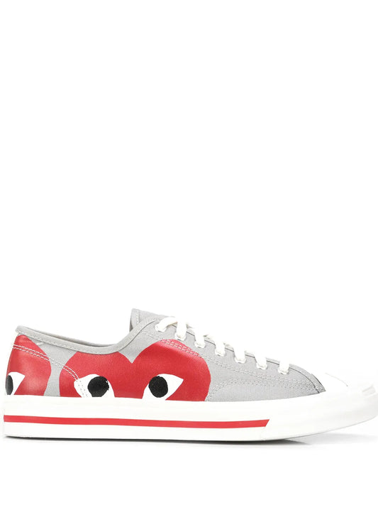 Comme Des Gar ns Play X Converse Jack Purcell Low-Top Sneakers