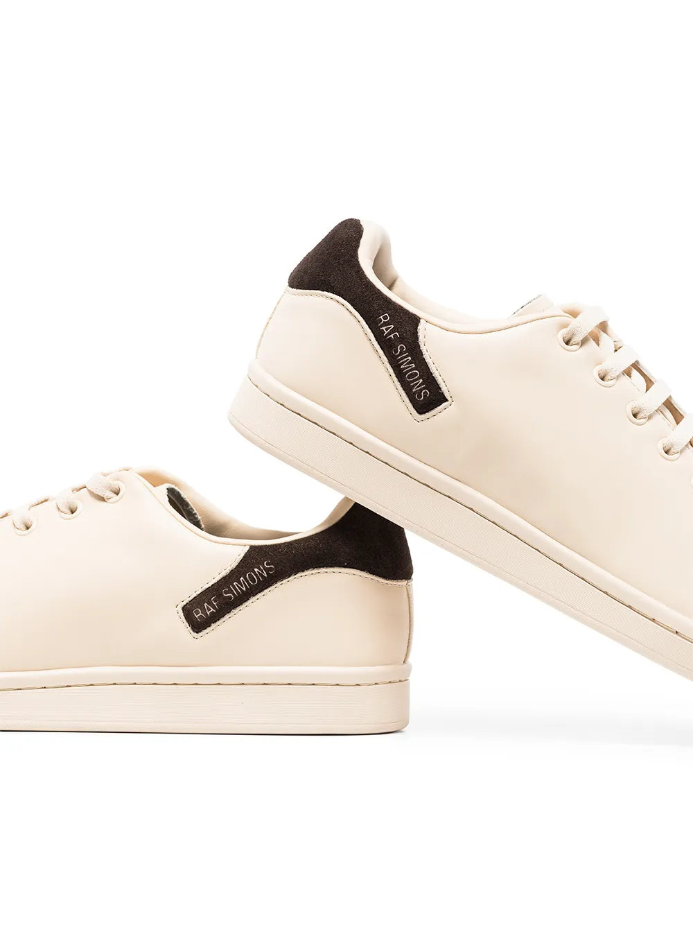 Raf Simons Orion Faux-Leather Low-Top Sneakers