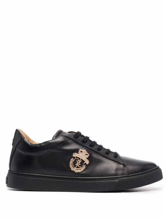 Billionaire Crest Low-Top Sneakers