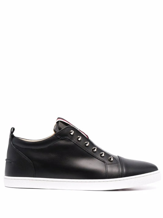 Christian Louboutin F.A.V Fique A Vontade Leather Sneakers