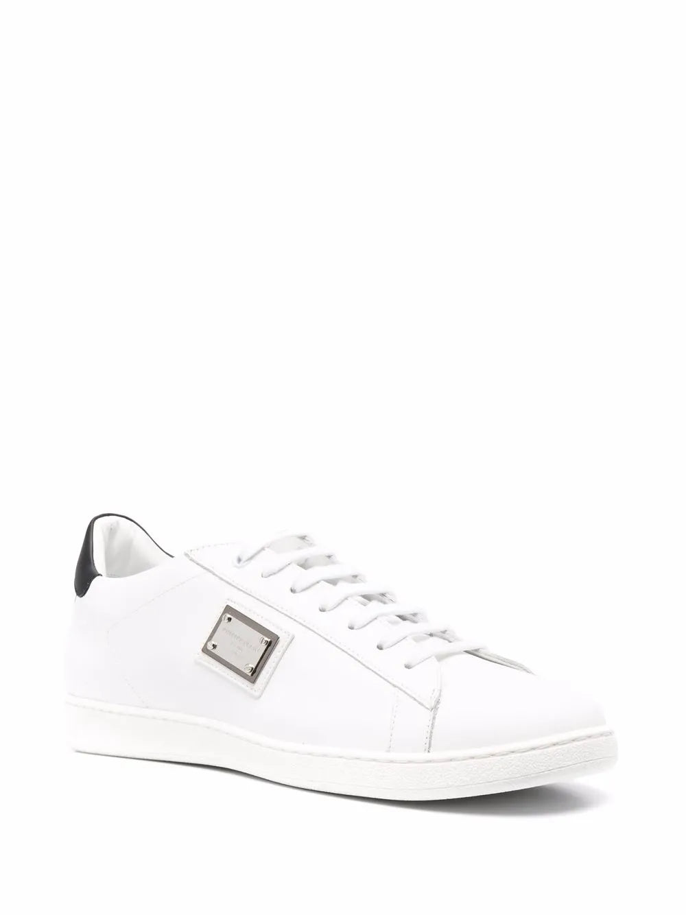 Philipp Plein Leather Low-Top Sneakers