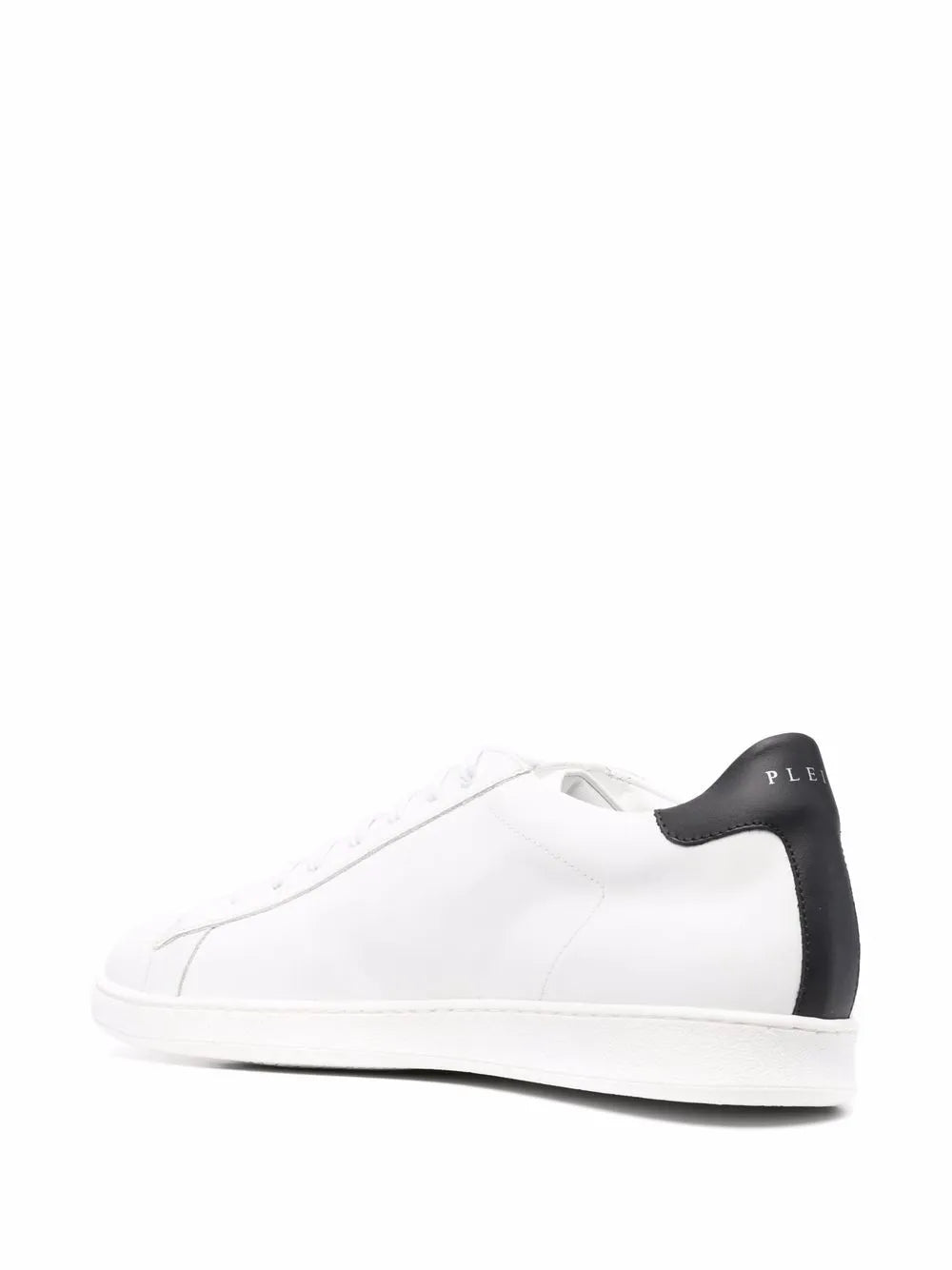 Philipp Plein Leather Low-Top Sneakers