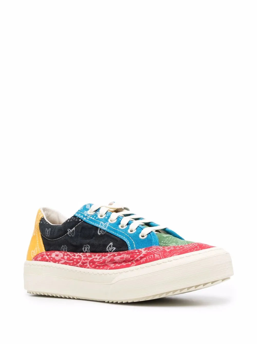 Rhude Bandana Print Sneakers