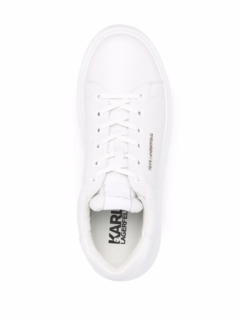 Karl Lagerfeld Kapri Low-Top Leather Sneakers
