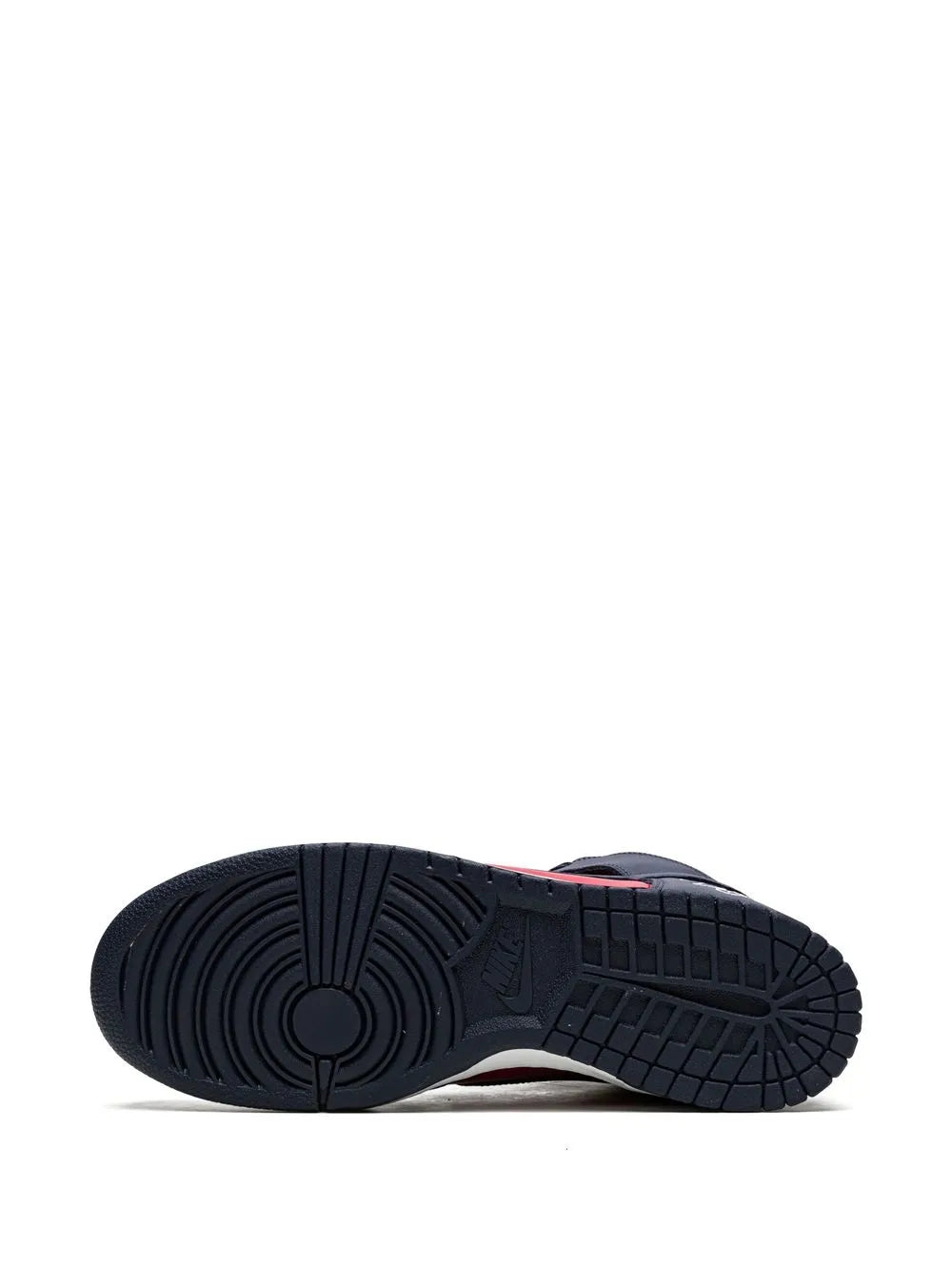 Nike X Supreme Sb Dunk High By Any Means Navy/Red Sneakers